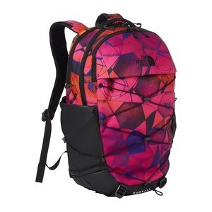 NWT The North Face Borealis Black/Pink